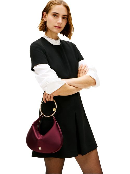 TOMMY HILFIGER Satin Hobo Bag TOMMY | AW0AW18236XI8
