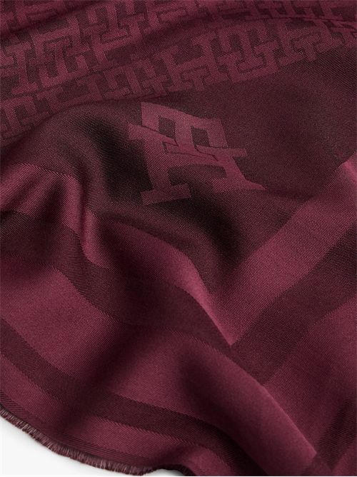 TOMMY HILFIGER Monogram Wool Scarf TOMMY | AW0AW18273XI8