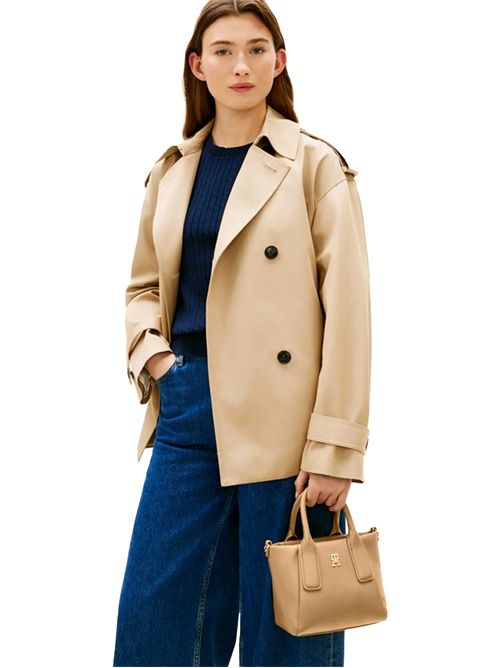 TOMMY HILFIGER Mini Essential Tote Bag TOMMY | AW0AW18371RBC