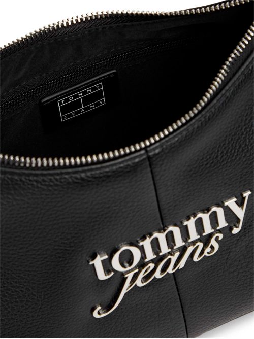 TOMMY JEANS Borsa a spalla con logo metallizzato TOMMY | AW0AW18468BDS