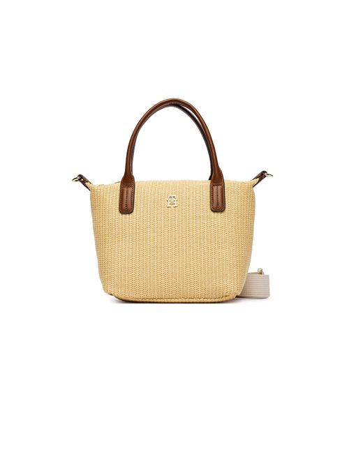 TOMMY HILFIGER Borsa Popette Mini Tote Rafia TOMMY | AW0AW185230F4