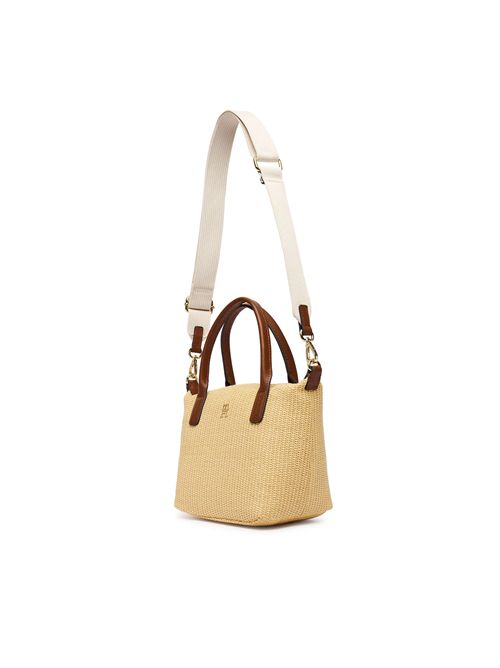 TOMMY HILFIGER Popette Mini Rafia Tote Bag TOMMY | AW0AW185230F4