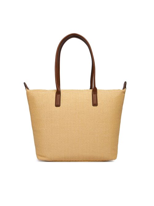 TOMMY HILFIGER Popette Raffia Tote Bag TOMMY | AW0AW185280F4
