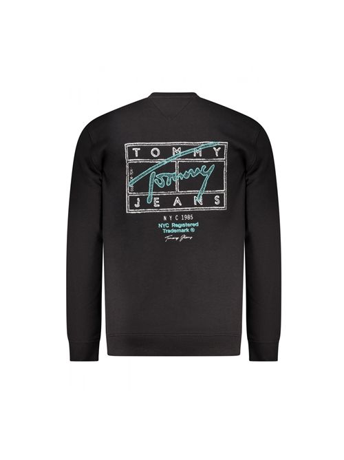 TOMMY JEANS Felpa con logo sul retro TOMMY | DM0DM22366BDS