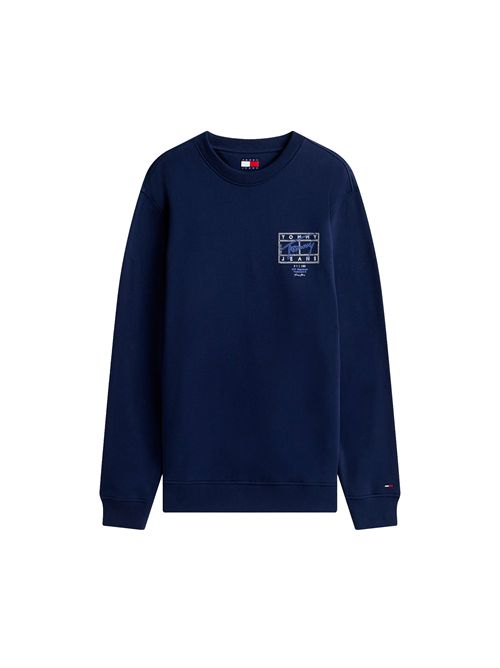TOMMY JEANS Felpa con logo sul retro TOMMY | DM0DM22366C1G