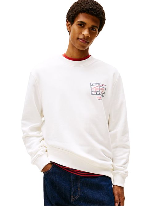 TOMMY JEANS Felpa con logo sul retro TOMMY | DM0DM22366YBL