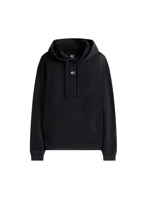 TOMMY JEANS Felpa con stemma a bandiera sul retro TOMMY | DM0DM22383BDS