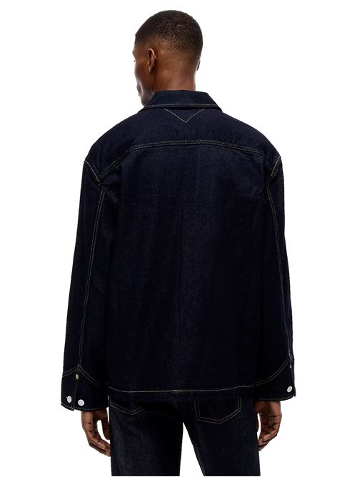 TOMMY JEANS relaxed fit functional-style jacket TOMMY | DM0DM224191BK