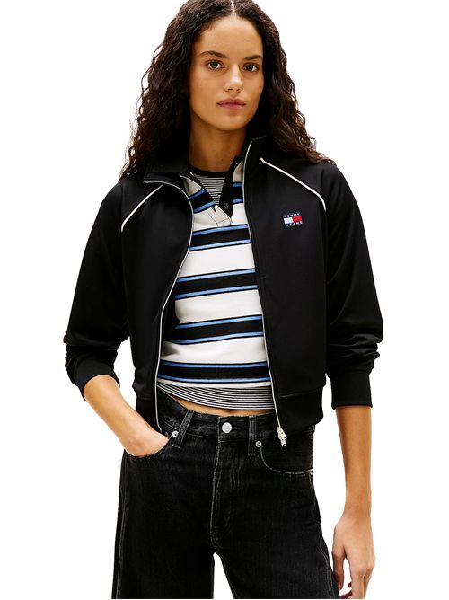 TOMMY JEANS sport jacket with badge TOMMY | DW0DW21930BDS