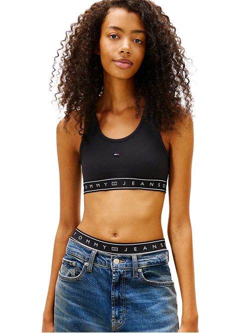 TOMMY JEANS Crop Top Slim Fit TOMMY | DW0DW22537BDS