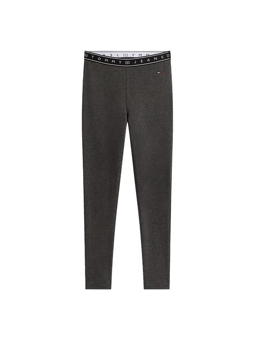 TOMMY JEANS Slim Fit Leggings with Logo Tape TOMMY | DW0DW22554P7R