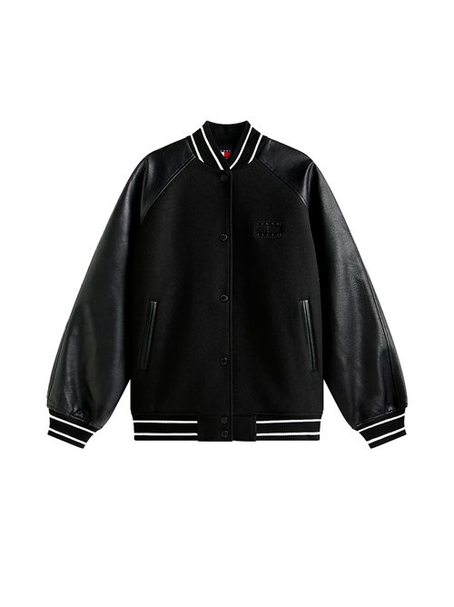 TOMMY JEANS Relaxed Fit College Jacket TOMMY | DW0DW22557BDS