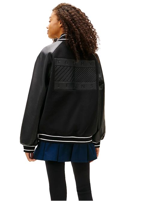 TOMMY JEANS Relaxed Fit College Jacket TOMMY | DW0DW22557BDS