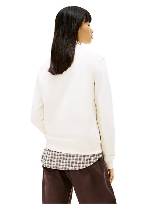 TOMMY JEANS Felpa con bandiera Tommy tono su tono TOMMY | DW0DW225640K9