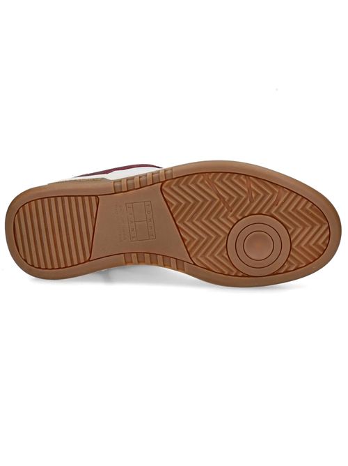 TOMMY JEANS Cupsole Leather Sneakers TOMMY | EM0EM016600GY