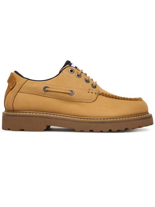 TOMMY JEANS Mocassini in pelle con suola carrarmato TOMMY | EM0EM01703KCR