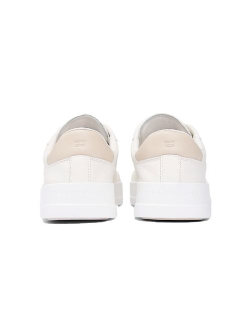 TOMMY HILFIGER Sneakers in pelle con logo impresso TOMMY | FM0FM05718YBL