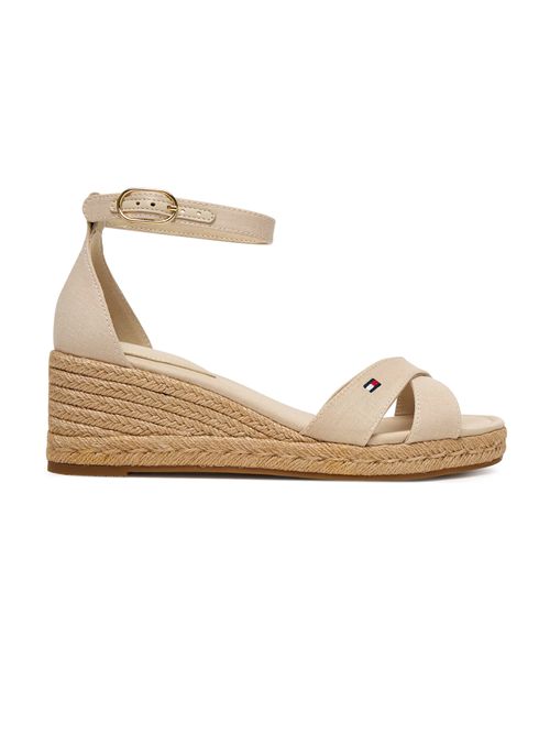 TOMMY HILFIGER Zeppa in canapa con fasce TOMMY | FW0FW09332ACI