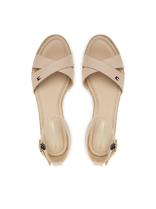 TOMMY HILFIGER Zeppa in canapa con fasce TOMMY | FW0FW09332ACI