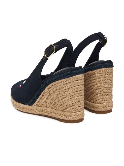 TOMMY HILFIGER Platform Hemp Sandals TOMMY | FW0FW09343DW6