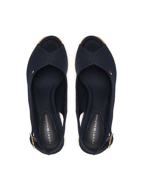 TOMMY HILFIGER Platform Hemp Sandals TOMMY | FW0FW09343DW6