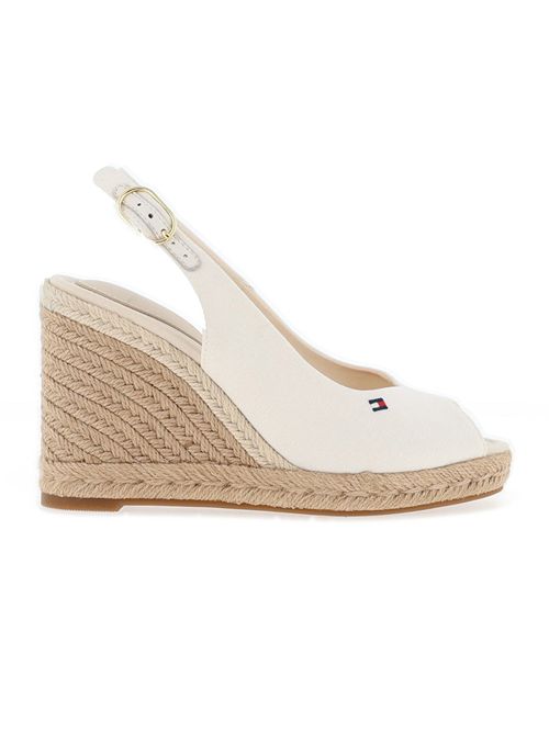 TOMMY HILFIGER Platform Hemp Sandals TOMMY | FW0FW09343YBL