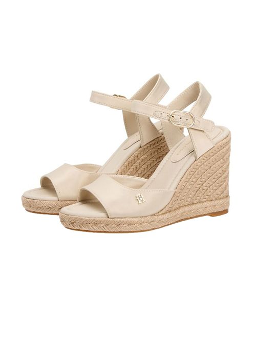 TOMMY HILFIGER Zeppa in raso con plateau TOMMY | FW0FW09469ACI