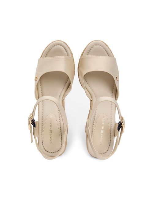 TOMMY HILFIGER Zeppa in raso con plateau TOMMY | FW0FW09469ACI