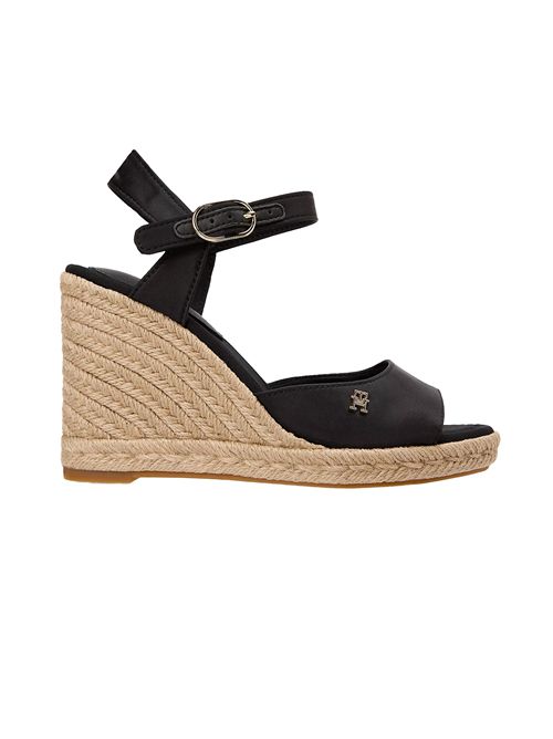 TOMMY HILFIGER Zeppa in raso con plateau TOMMY | FW0FW09469BDS