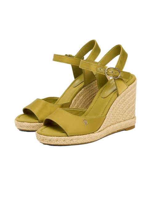 TOMMY HILFIGER Zeppa in raso con plateau TOMMY | FW0FW09469R08