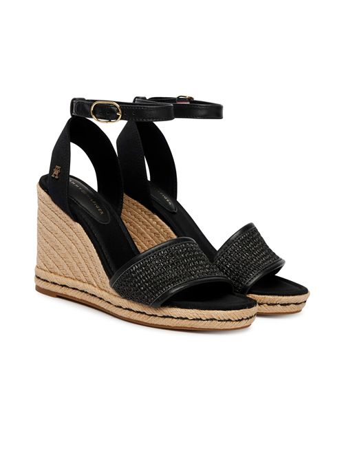TOMMY HILFIGER Sandali con zeppa alta TOMMY | FW0FW09471BDS