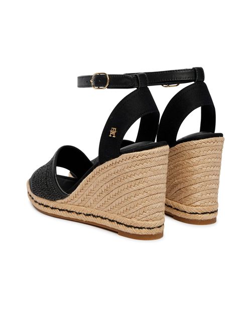 TOMMY HILFIGER Sandali con zeppa alta TOMMY | FW0FW09471BDS