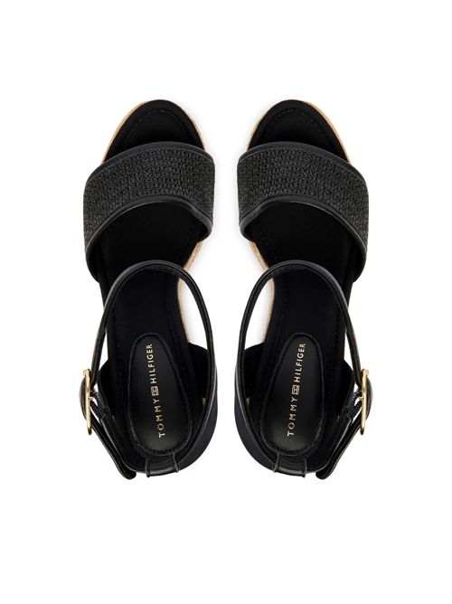 TOMMY HILFIGER Sandali con zeppa alta TOMMY | FW0FW09471BDS