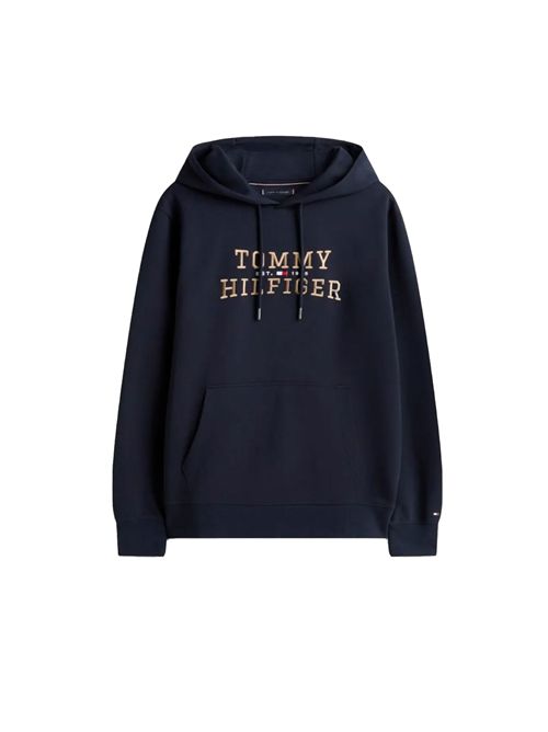 TOMMY HILFIGER Felpa con cappuccio con logo grafico TOMMY | MW0MW42528DW5