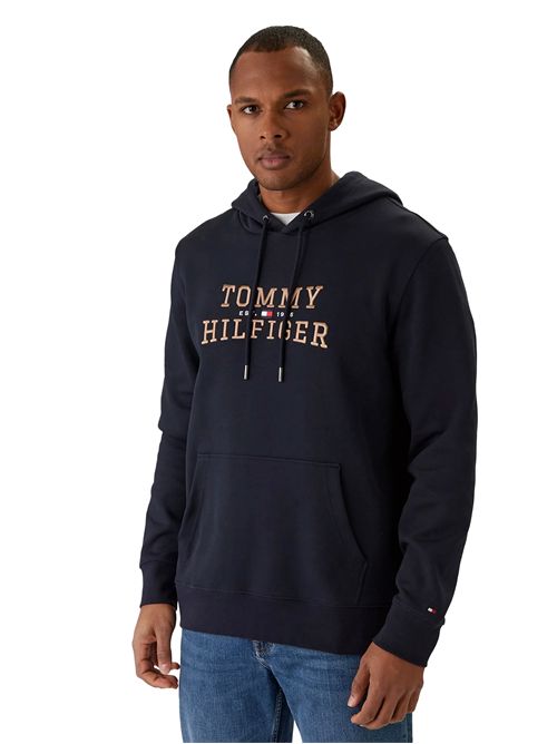 TOMMY HILFIGER Felpa con cappuccio con logo grafico TOMMY | MW0MW42528DW5