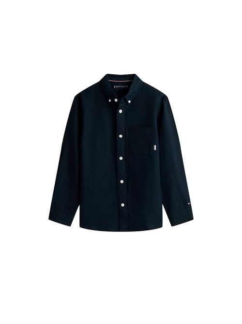 TOMMY HILFIGER Camicia relaxed fit in misto lino TOMMY | THKB0KB09550TC1G