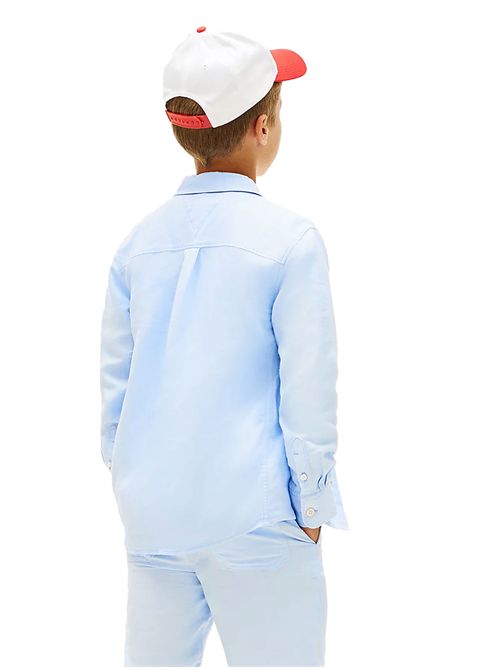 TOMMY HILFIGER Camicia relaxed fit in misto lino TOMMY | THKB0KB09550TC3Q
