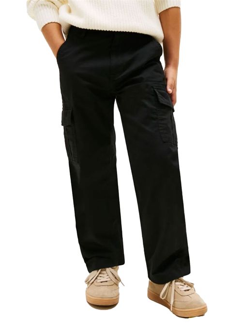 TOMMY HILFIGER Essential Cargo Trousers TOMMY | THKB0KB10049TBDS