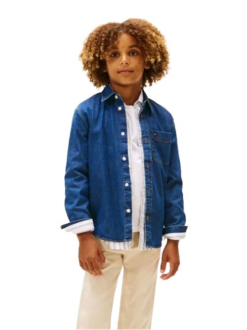 TOMMY HILFIGER Camicia in denim TOMMY | THKB0KB10069T1CD