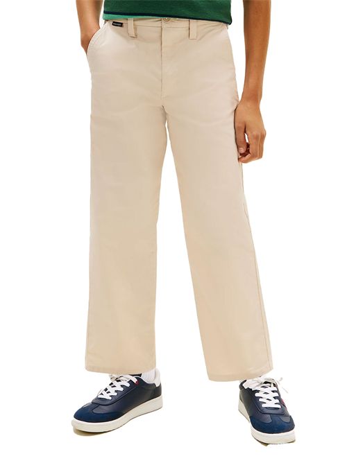 TOMMY HILFIGER Essential Lightweight Wide Chino Trousers TOMMY | THKB0KB10199TACI