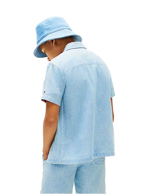 TOMMY JEANS Camicia in denim morbido per Ragazzi TOMMY | THKB0KB10206T1A4