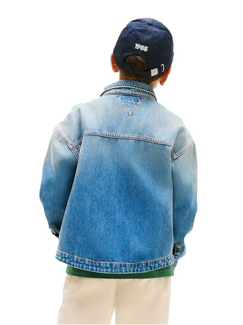 TOMMY HILFIGER Giacca a camicia in denim slavato TOMMY | THKB0KB10212T1A5