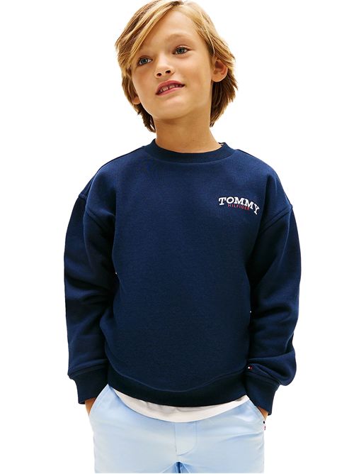 TOMMY HILFIGER Felpa girocollo garzata TOMMY | THKB0KB10255TC1G