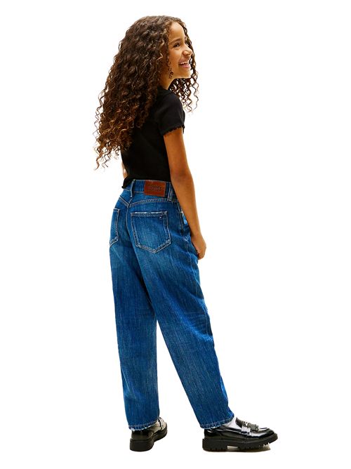 TOMMY HILFIGER Jeans Barrel da Ragazza TOMMY | THKG0KG08964T1BK