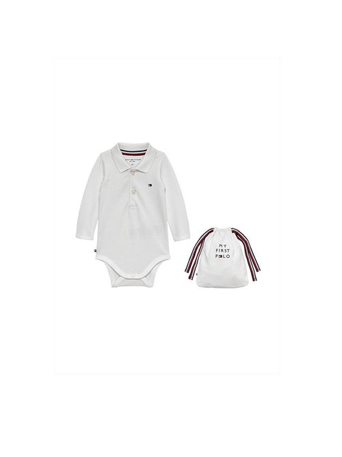 TOMMY HILFIGER Polo Neonati essential in piqué TOMMY | THKN0KN02075YBR
