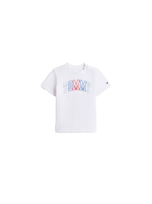 Tommy Hilfiger jersey T-shirt with logo for baby boys/girls TOMMY | THKN0KN02354JYBR