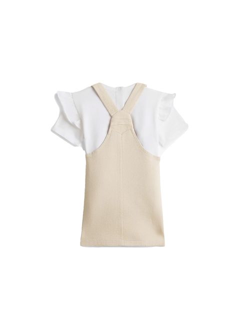 TOMMY HILFIGER Completo salopette e T-shirt Essential TOMMY | THKN0KN02380JACI