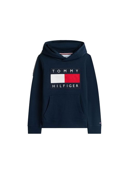 TOMMY HILFIGER Felpa Heritage con cappuccio TOMMY | THKS0KS00707TC1G