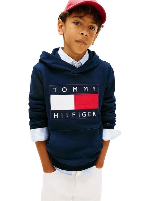 TOMMY HILFIGER Felpa Heritage con cappuccio TOMMY | THKS0KS00707TC1G