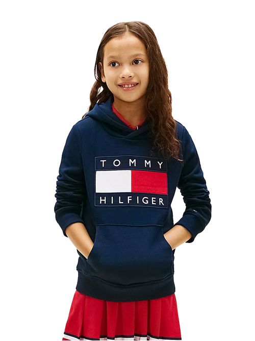 TOMMY HILFIGER Felpa Heritage con cappuccio TOMMY | THKS0KS00707TC1G